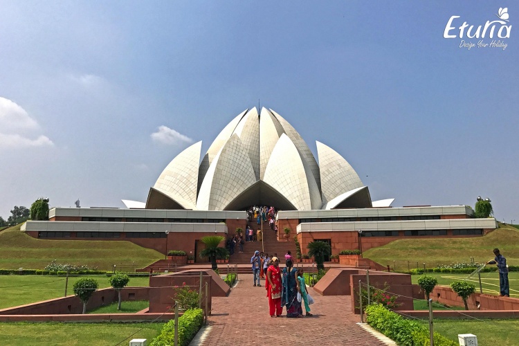 India Delhi Templul Lotus