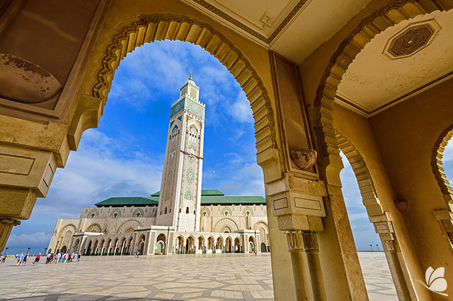 Maroc Casablanca - Moscheea Hassan II