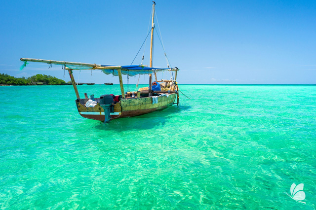 Oceanul Indian in Zanzibar