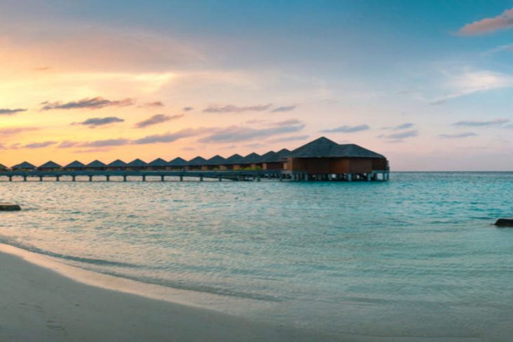 panorama Maldive plaja