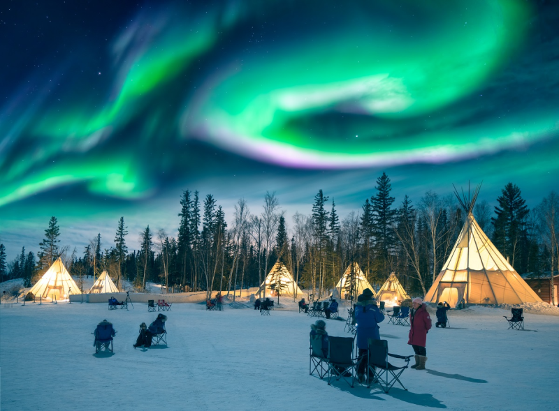 aurora boreala laponia