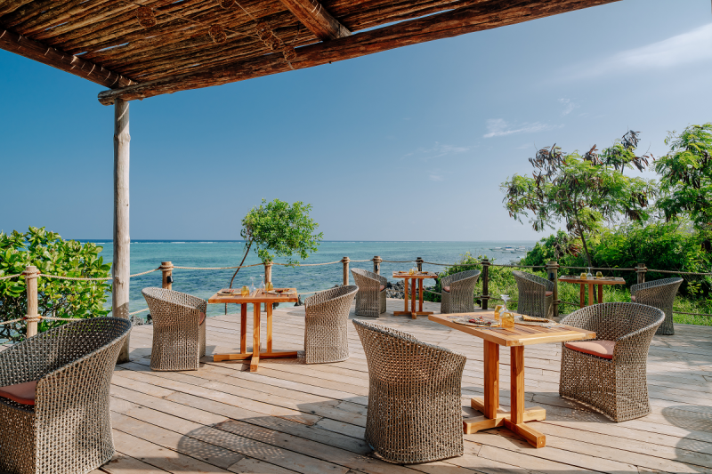 Matemwe Attitude restaurant