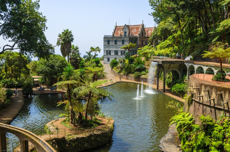 Gradina tropicală Monte Palace din Funchal