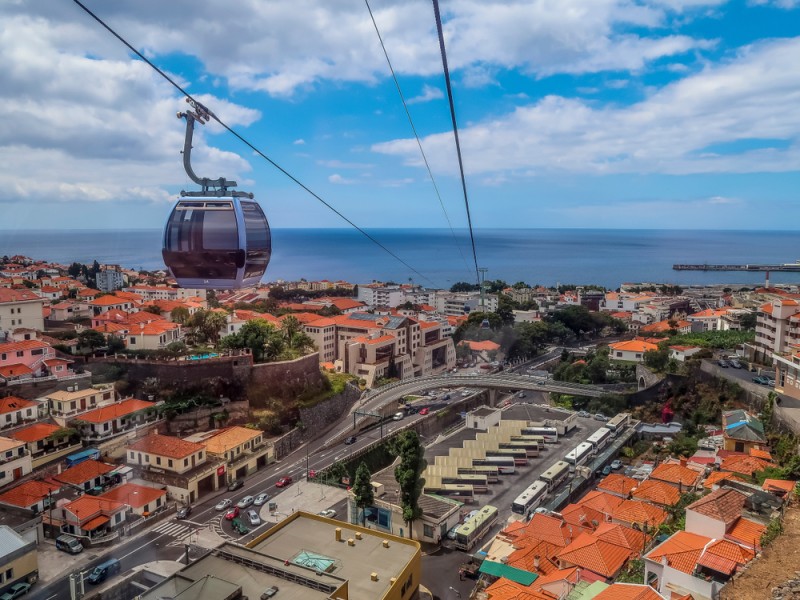 Telefericul din Funchal